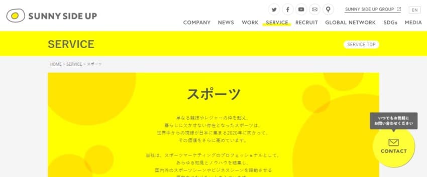 【サニーサイドアップ】アスリートマネジメントも含めたスポーツマーケティング